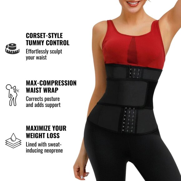 Sauna BodyHeat Instant Hourglass Waist Trainer - Picture 8 of 11